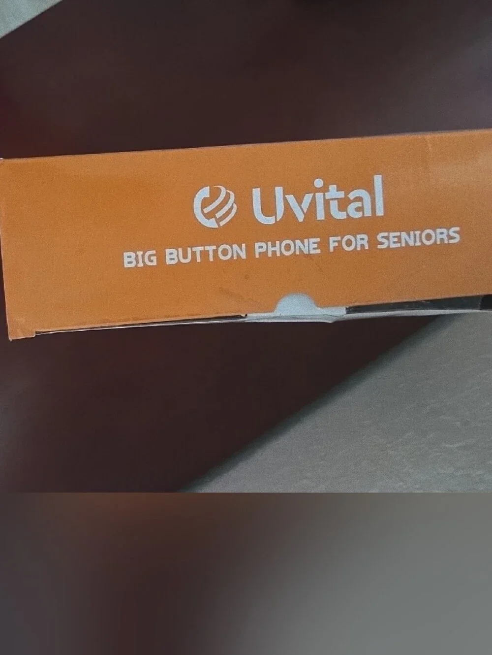 White Big-Button Landline Phone with Photo Dialing - LD-858